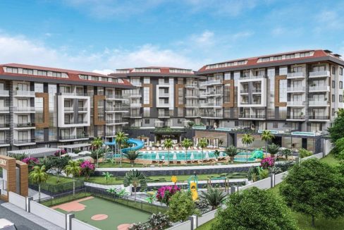 Alanya Kestel de Sea Pearl Sky Projesi 1+1, 2+1 Daireler, 3+1, 4+1 Dubleksler