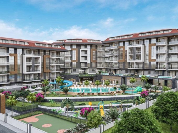 Alanya Kestel de Sea Pearl Sky Projesi 1+1, 2+1 Daireler, 3+1, 4+1 Dubleksler