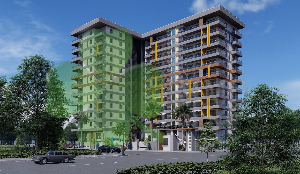 Alanya Mahmutlar da Yeni Proje Satılık 2+1,4+1 Daire ve Dubleksler