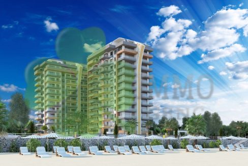 Alanya Mahmutlar da Denize Sıfır Satılık 1+1 Daireler