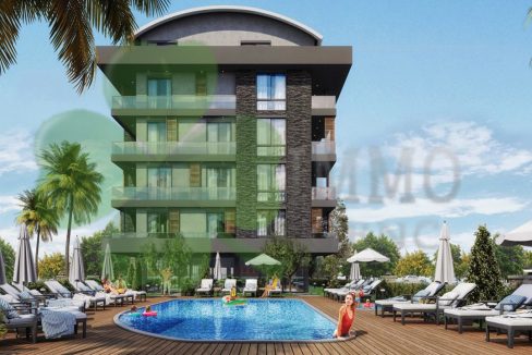 Alanya Oba da Yeni Proje Satılık 1+1,2+1,3+1 Daire ve Dubleksler