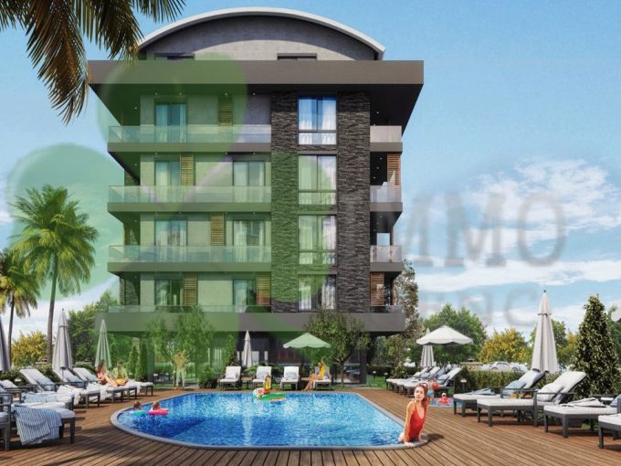 Alanya Oba da Yeni Proje Satılık 1+1,2+1,3+1 Daire ve Dubleksler