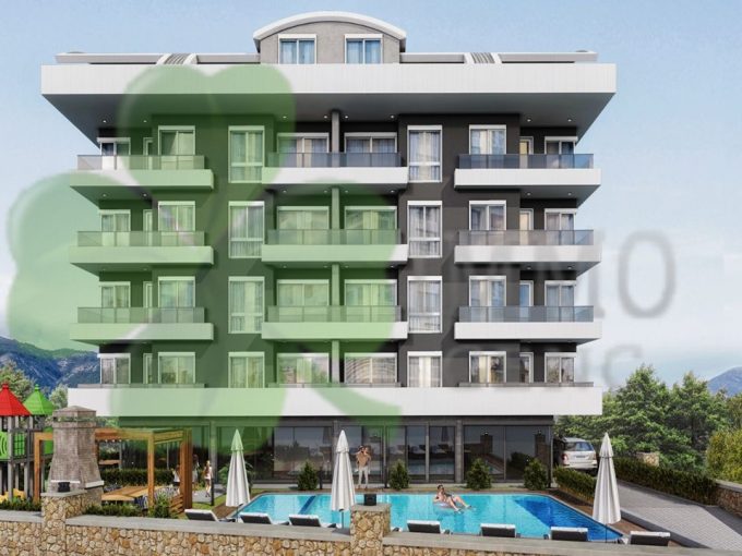 Alanya Oba da Yeni Proje Satılık 1+1 Daireler