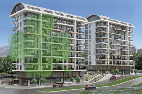 Alanya Mahmutlar da Yeni Proje Satılık 1+1 Daire 2+1 Dubleksler
