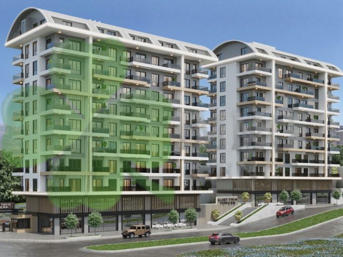 Alanya Mahmutlar da Yeni Proje Satılık 1+1 Daire 2+1 Dubleksler