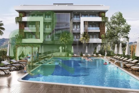 Alanya Oba da Yeni Proje Satılık Dükkan