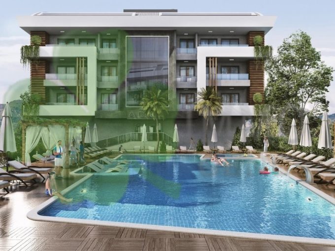 Alanya Oba da Yeni Proje Satılık Dükkan