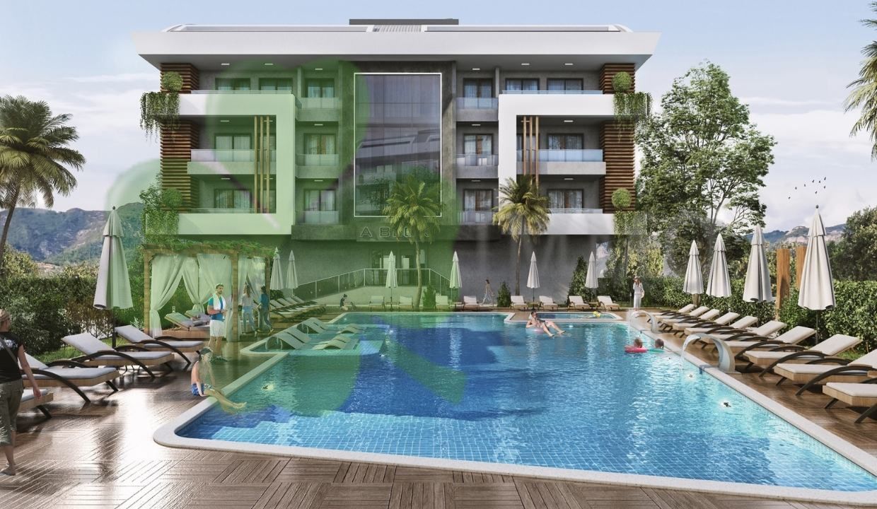 Alanya Oba da Yeni Proje Satılık Dükkan