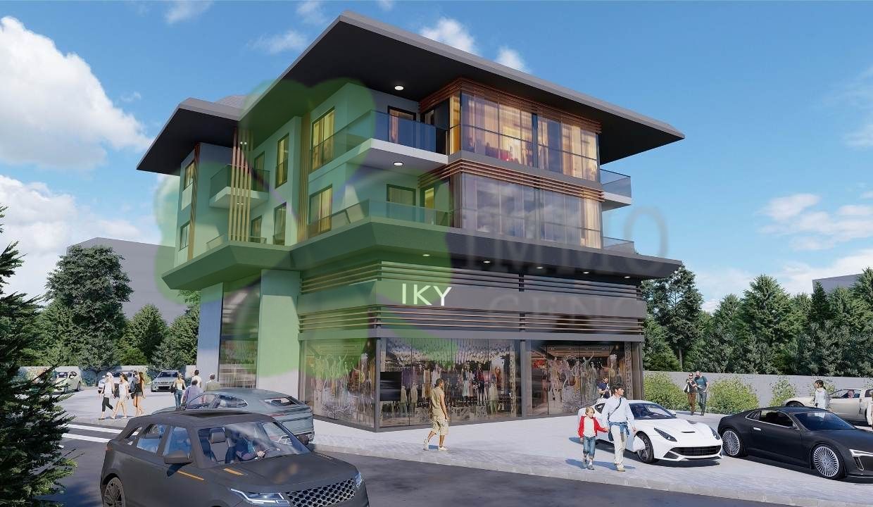 Alanya Cikcilli de Yeni Proje Satılık Dükkan