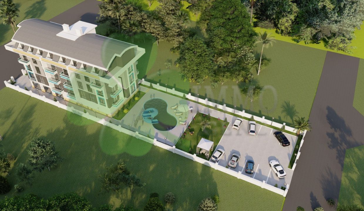 Alanya Payallar’da Yeni Proje Satılık 1+1 Daireler 2+1 Dubleksler
